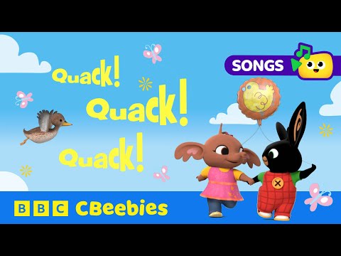 Bing: Stuckie Duckie Song 🐥 | Fun Quack Song for Kids | CBeebies
