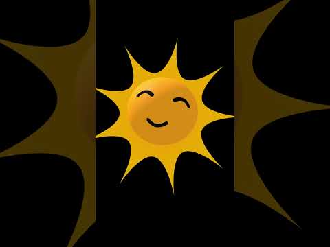 Cute Dancing Sun