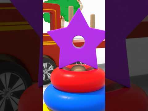 🚚⭐️ Learn Shapes & Colors with the Wooden Truck! 🔺🔵🟡 | Tino - Toys & Toddlers #cartoon #toys